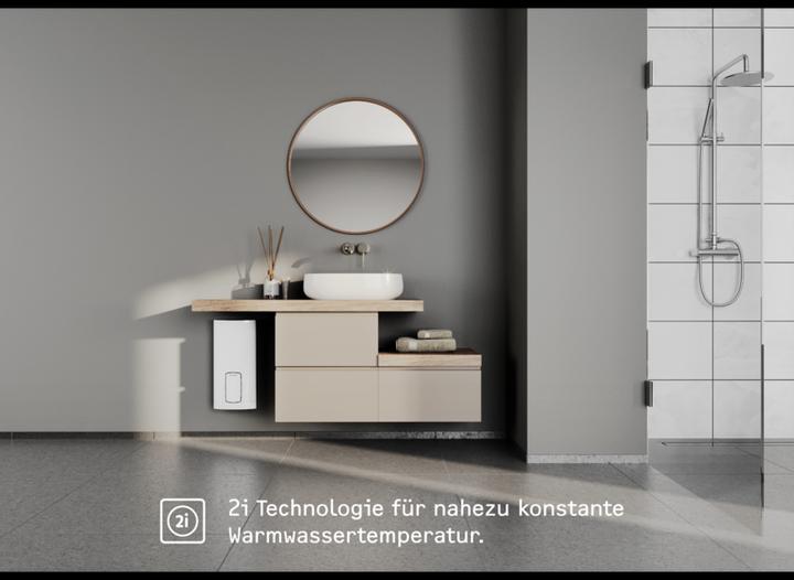 Produktbild Stiebel Eltron HDB-E 11/13 Trend Elektronischer Durchlauferhitzer nahezu konstante Temperatur dank 2i Technologie