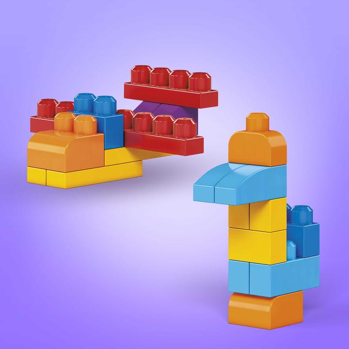 Produktbild Mega Bloks Bausteinebeutel bunt (80 Teile)