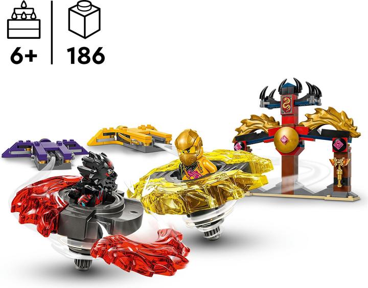 Actual product image LEGO Drachen-Spinjitzu Battle Pack (71826, LEGO Ninjago)