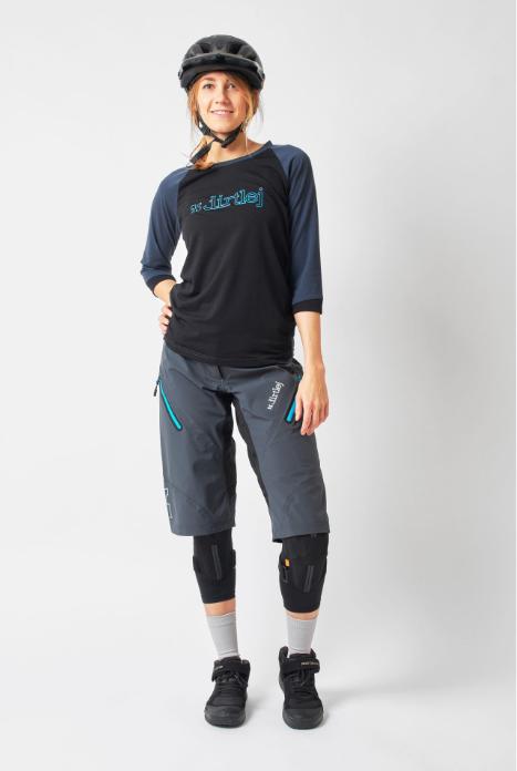 Actual product image dirtlej Trailscout Shorts Waterproof Ladies, blue/turquoise, L (L)