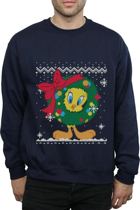 Immagine prodotto Looney Tunes Tweety Pie Christmas Fair Isle Felpa Uomo (S)