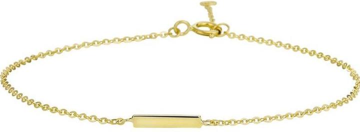 Marie Celeste Armband Balke 1,1 mm 16,5 - 18,5 cm - Gold (18.50 cm, Gelbgold)