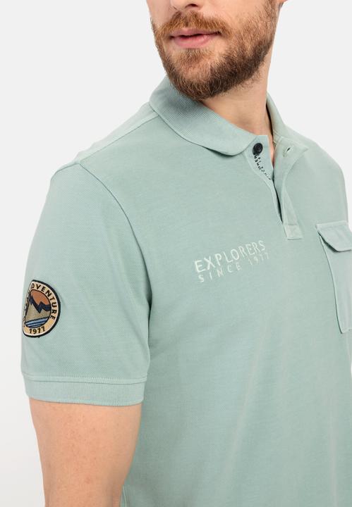 Image du produit Camel Active Polo piqué en coton organique certifié (L)