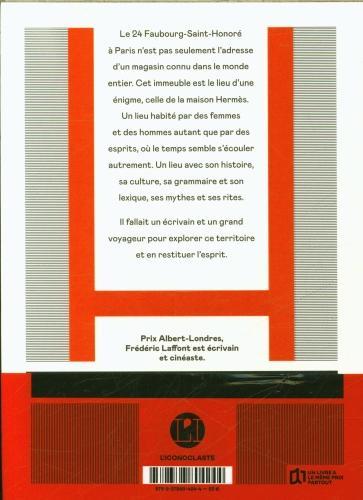 Immagine prodotto Au 24 Faubourg-Saint-Honoré : Hermès, une maison (Francese, Laffont Frédéric, 2024)