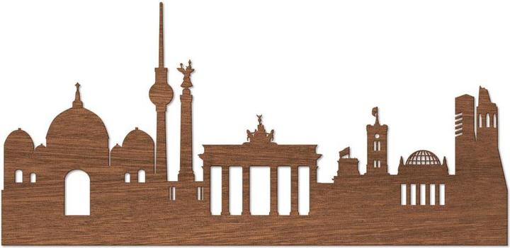 Immagine prodotto Trenddeko Skyline Berlino (50 x 24 cm)