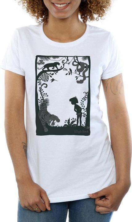 Image du produit Disney - T-shirt THE JUNGLE BOOK SILHOUETTE POSTER - Femme (XXL)