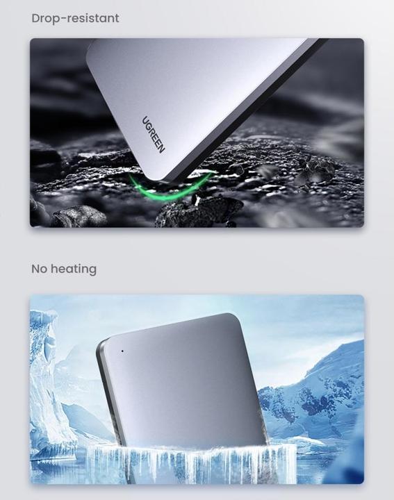 Image du produit Ugreen Boîtier en aluminium (2.5")