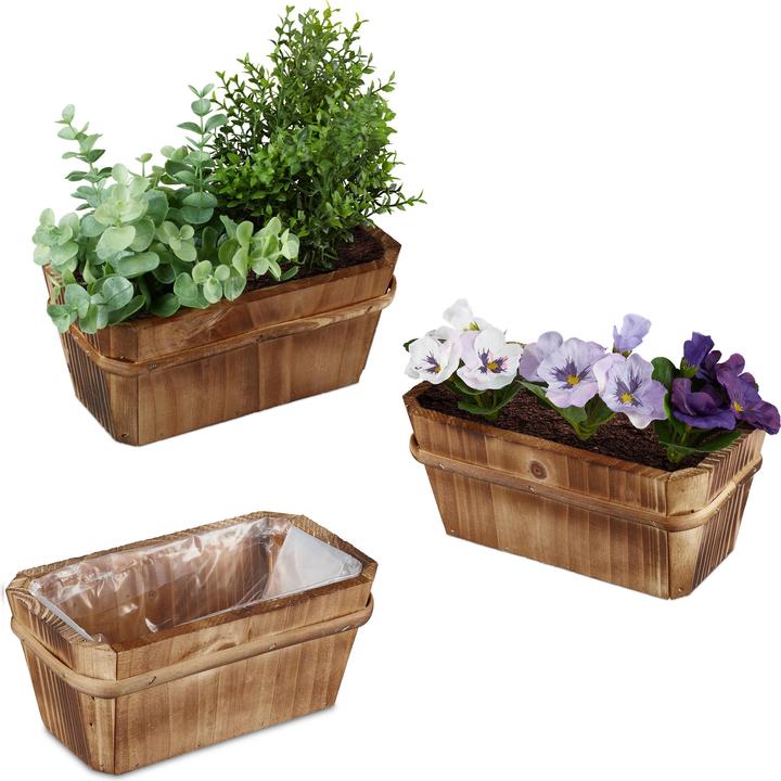 Actual product image Relaxdays Flower box (19.50 cm)