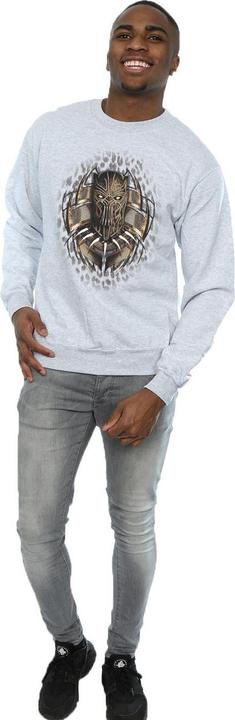 Image du produit Mens Black Panther Gold Killmonger Cotton Sweatshirt (L)