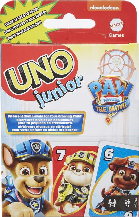 Immagine prodotto Mattel Games Uno Junior Paw Patrol il Film (Multilingue)