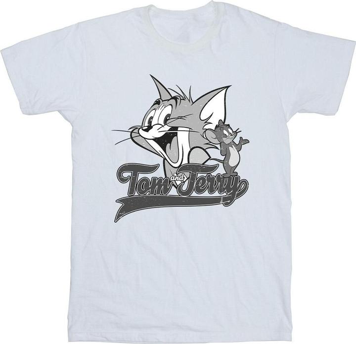 Tom & Jerry Greyscale Square TShirt