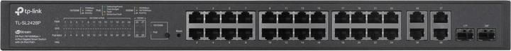 Actual product image TP-Link Smart PoE Switch T1500-28PCT (30 Ports)