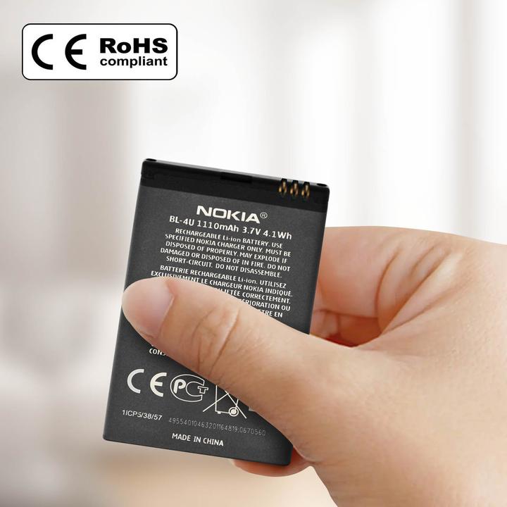 Actual product image Nokia BL-4U 1000 mAh battery