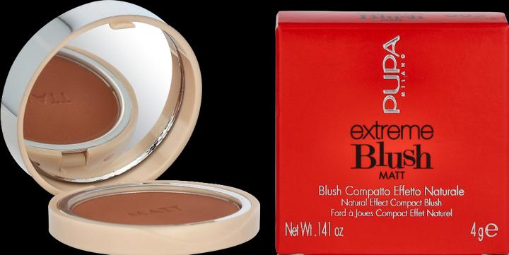Immagine prodotto Pupa Milano Pupa - Fard estremo opaco 001 Rosa romantica 4 g 002 Marrone pop (002 Pop Brown)