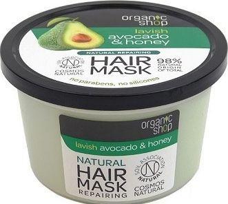 Image du produit Organic Shop Masque capillaire au miel et à l'avocat, 250 ml (250 ml)