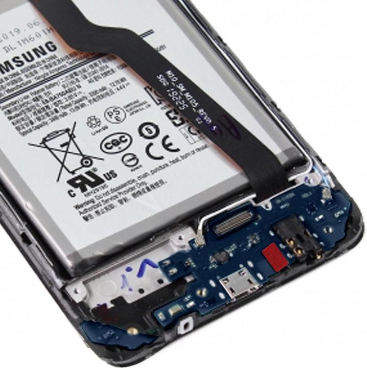 Immagine prodotto Samsung Pezzo di ricambio Presa di ricarica USB-C + microfono + spina jack (Galassia A03s)