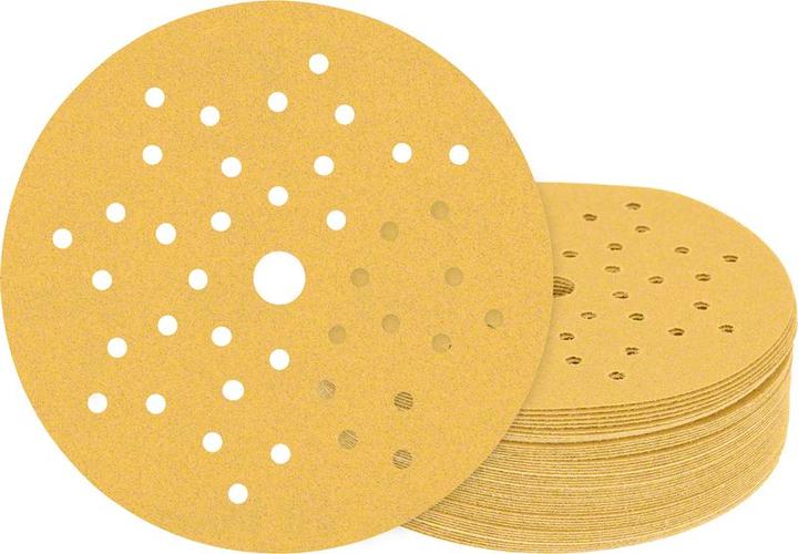 Immagine prodotto Bosch Professional Zubehör Expert C470 Carta vetrata multiforo per levigatrice rotorbitale, 150 mm, G 40, 50 pezzi. (40)