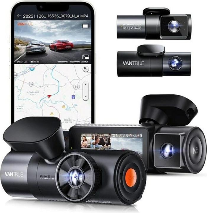 Produktbild Vantrue N5 Nexus 5 (GPS-Empfänger, Eingebautes Display, WLAN)