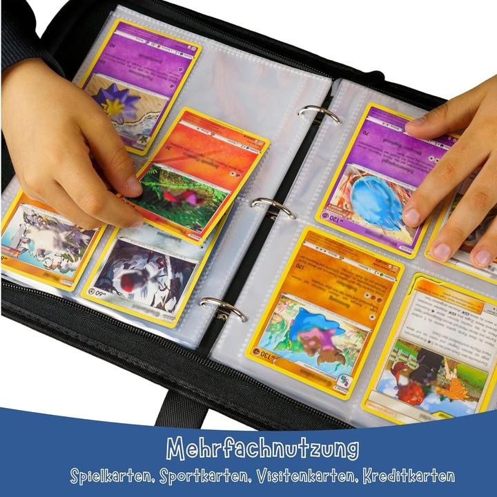 Immagine prodotto Cbx Album di ritagli Pokemon, cartella da collezione, sacchetto per 400 carte