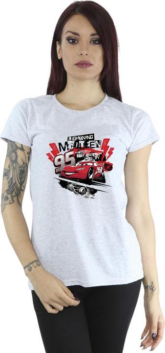 Image du produit Disney - T-shirt CARS LIGHTNING MCQUEEN COLLAGE - Femme (S)