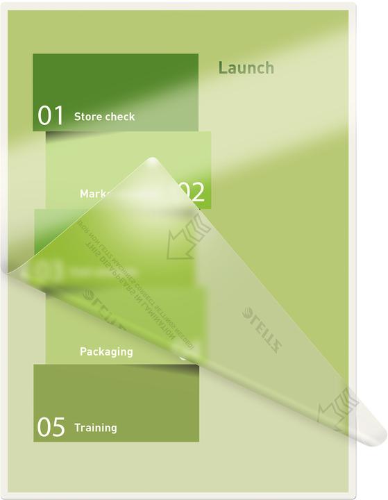 Actual product image Leitz Laminating film (A3, 25 Piece, 80 µm)