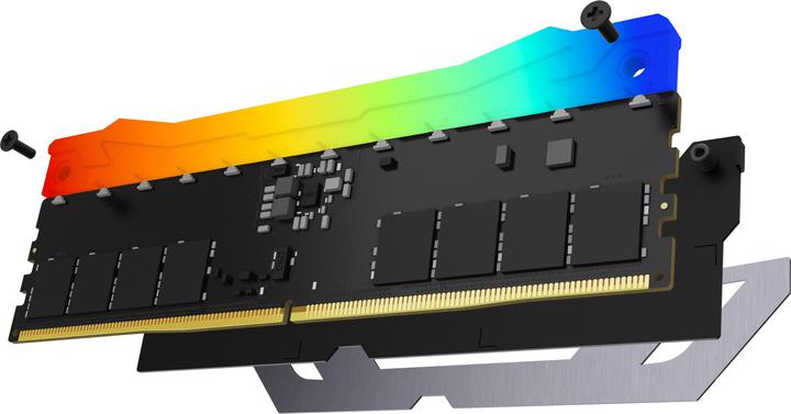 Produktbild Kingston Technology FURY Renegade RGB, 24 GB, 1 x 24 GB, DDR5, 288-pin DIMM (1 x 24GB, 8400 MHz, DDR5-RAM, DIMM)