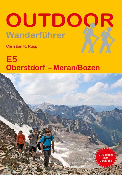 Image du produit E5 Oberstdorf - Meran/Bozen (Allemand, Christian K. Rupp, 2024)