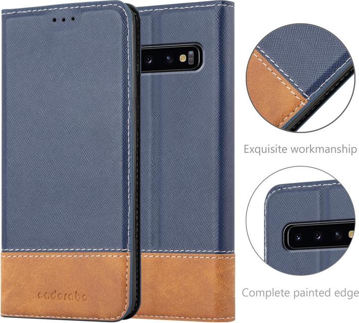 Produktbild Cadorabo X-Wallet Kunstlederkombi Hülle (Samsung Galaxy S10)