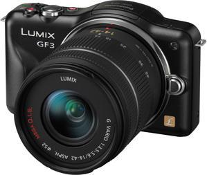 Panasonic Lumix DMC-GF3K, 12 MP, FullHD, 14-42mm kit, zwart