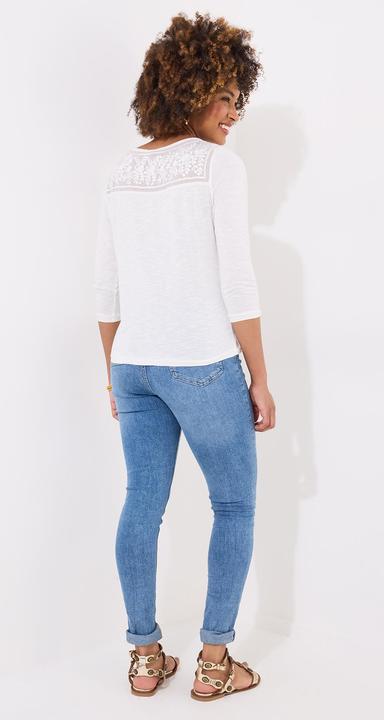 Produktbild Joe Browns Lace Panel Button Down Jersey Top (10)