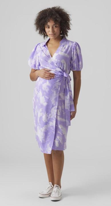 Actual product image Mamalicious 2-IN-1 Maternity Midi Dress (XS)