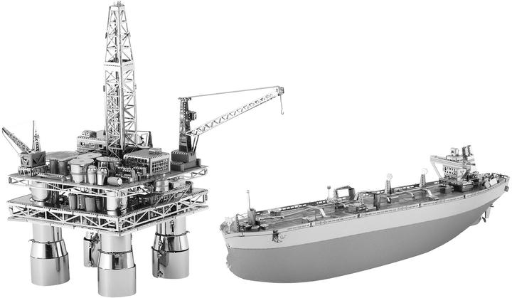 Produktbild Metal Earth constructie speelgoed Offshore Oil Rig and Tanker Gift Box
