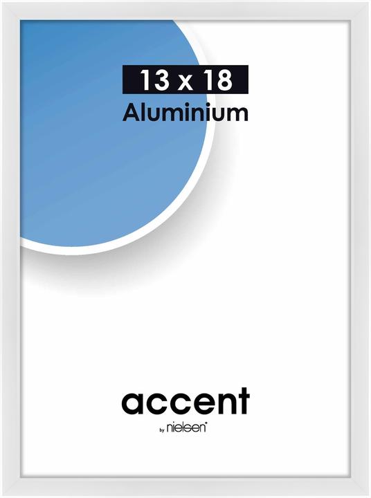Productafbeelding Nielsen Fotolijst 53239 Accent Wit Glanzend 13x18 cm (13 x 18 cm)