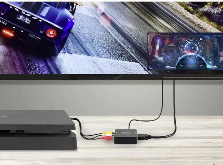 Image du produit SpeaKa Professional Convertisseur AV (RCA - HDMI) 1920 x 1080 pixels (Convertisseur de caméra)
