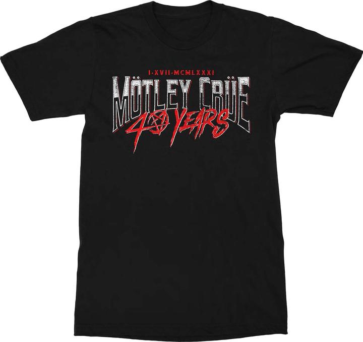 Motley Crue 40 Years