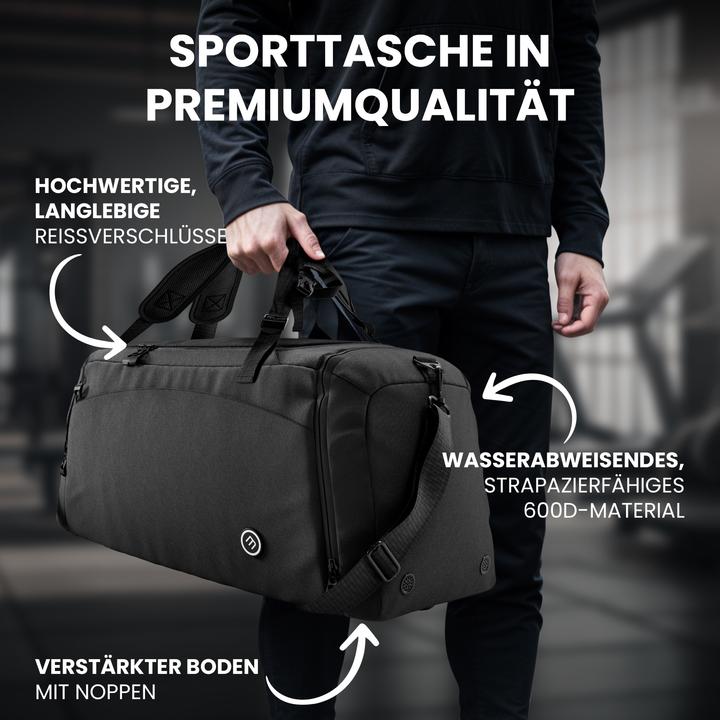 Actual product image BeMaxx Sports Training Bag, 60L, Black (60 l)