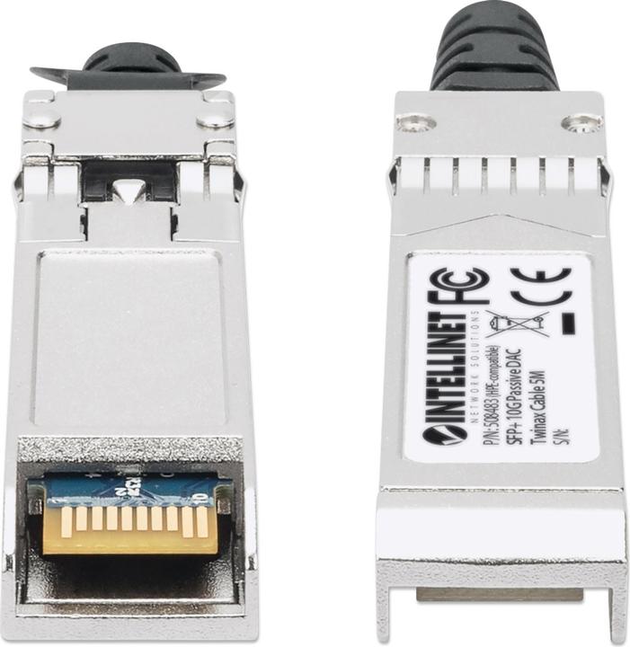 Produktbild Intellinet SFP+ 10G Passives DAC Twinax-Kabel 5,0m HPE-komp. (CAT6, 5 m)