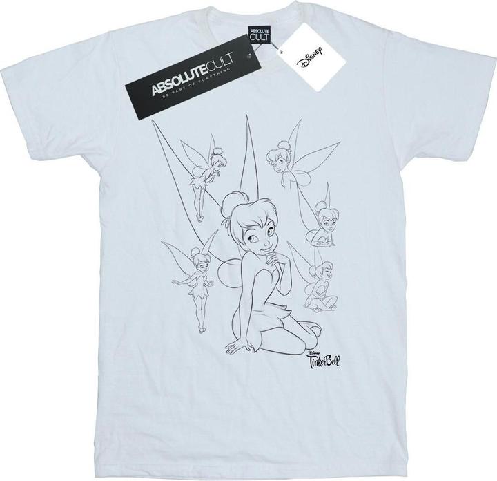 Produktbild Disney Tinker Bell Collage Sketch TShirt (L)