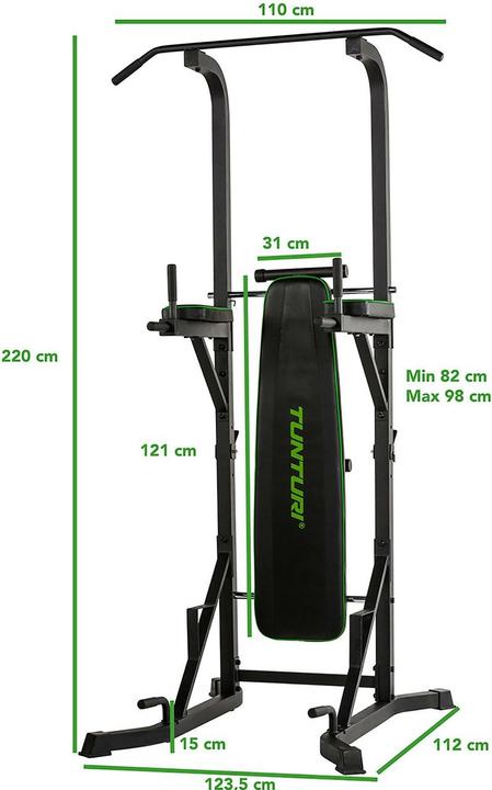 Produktbild Tunturi Klimmzugstation Power Tower PT60