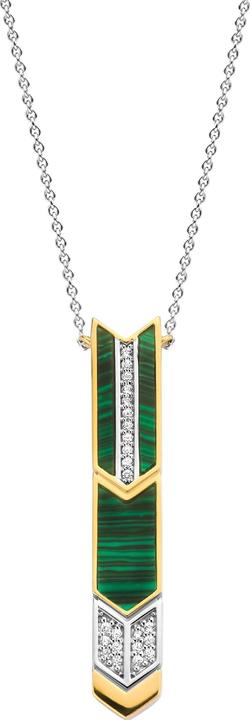 Immagine prodotto Ti Sento Milano Collana con zirconi bicolore placcati oro 3954MA/42 (Argento 925, 48 cm)