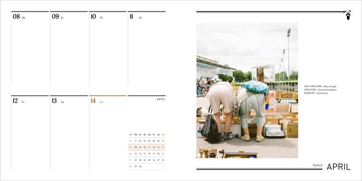 Produktbild Zefix! Tischkalender 2024 (21 x 21 cm, Harter Einband, Deutsch)