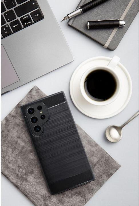 Actual product image NoName Other OEM CARBON case for SAMSUNG A20S black (Samsung Galaxy A20s)