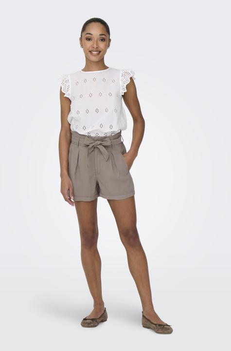 Produktbild Only ONLARIS Hohe Taille Normal geschnitten Shorts Shorts (XL)