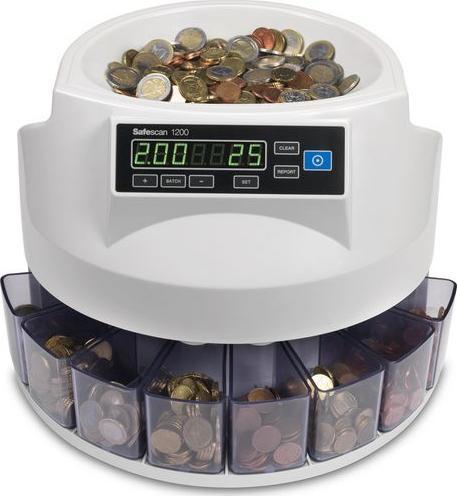 Productafbeelding Safescan 1250 CHF (Muntenteller)