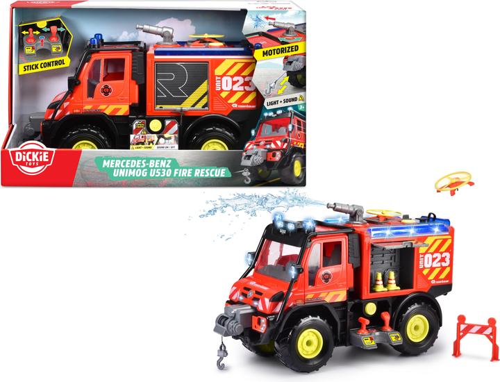 Productafbeelding Dickie Unimog U530 Brandweerredding