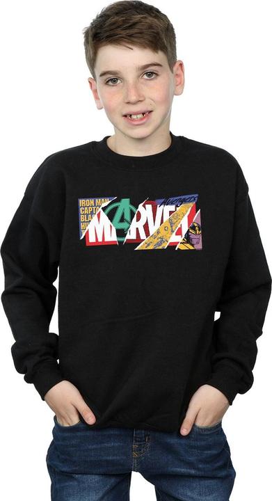 Produktbild Collage Logo Sweatshirt Jungen (152, 158)