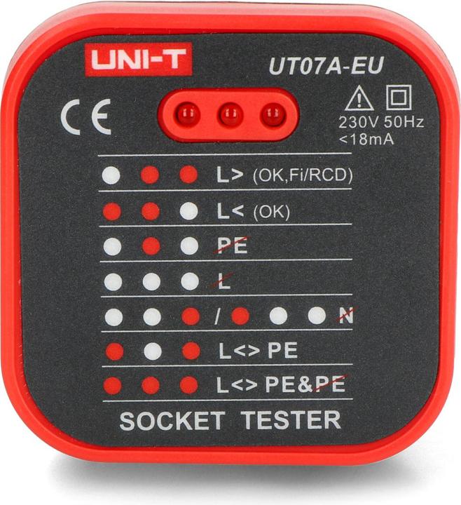 Actual product image Uni-T UT07A-EU
