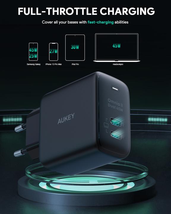 Produktbild Aukey Omnia II Dual (45 W)
