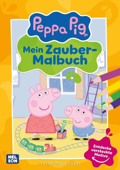 Produktbild Peppa Wutz Ausmalbilder: Mein Zauber-Malbuch