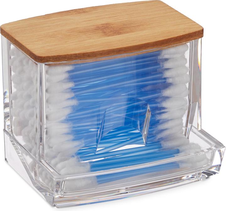 Relaxdays Distributeur coton-tiges